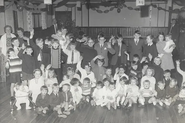 Children's Christmas event Grizebeck Village Hall reported in The News 17-1-1969