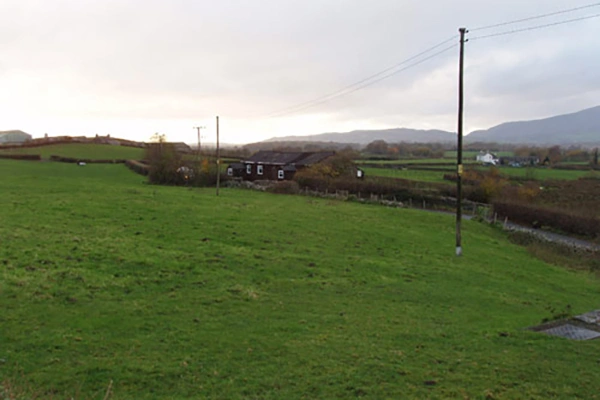 Exterior of the Community Hall Grizebeck in 2010 before the rebuild